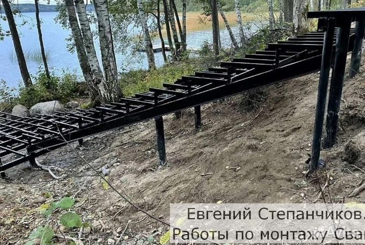 Винтовые сваи и Монтаж