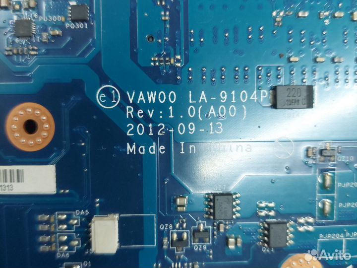 Материнская плата la-9104p dell inspiron 15