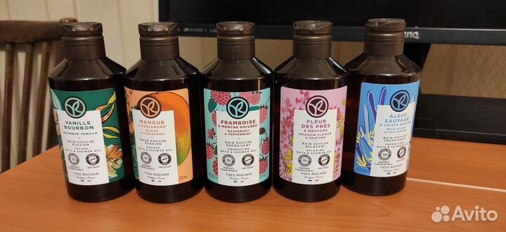 Гель, шампунь, жидкое мыло ив Роше
