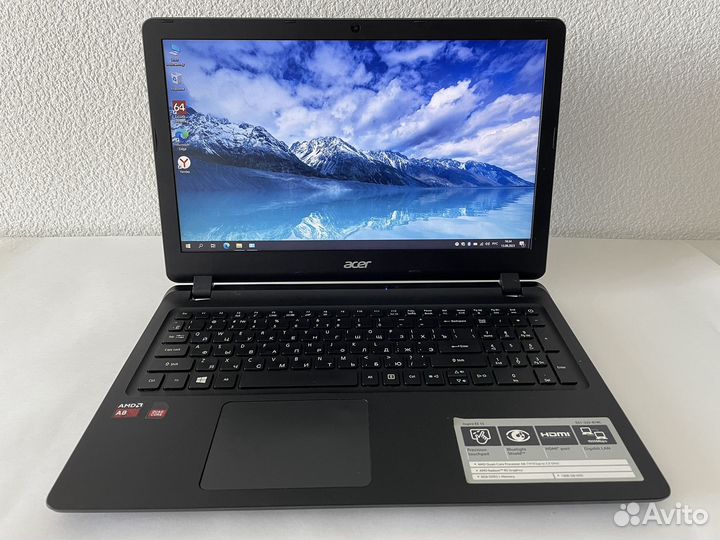Мощный ноутбук Acer A8/4ядра/8gb/1000gb