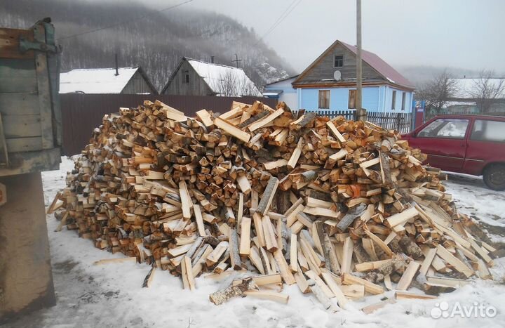 Дрова березовые колотые