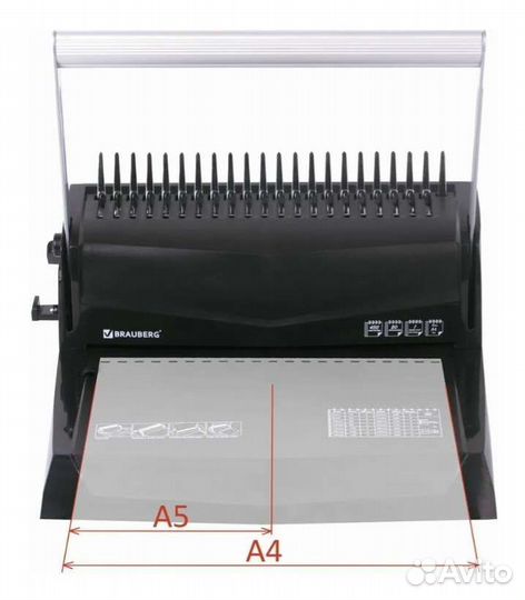 Переплетная машина для пластиковой пружины