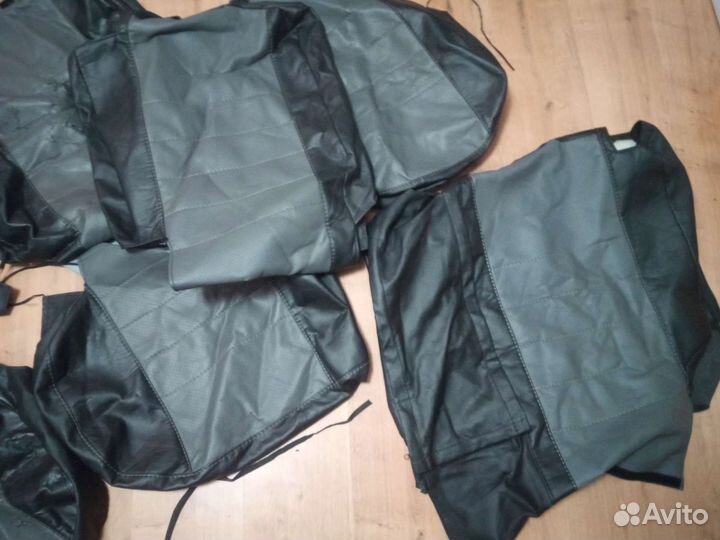 Авточехлы из экокожи, универсальные