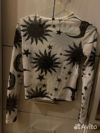 Лонгслив сетка