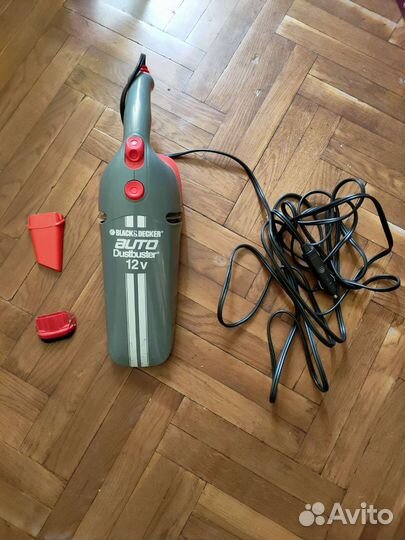 Автомобильный пылесос black decker av1205