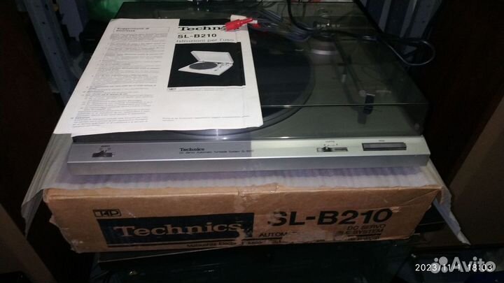 Проигрыватель винила technics sl-b210