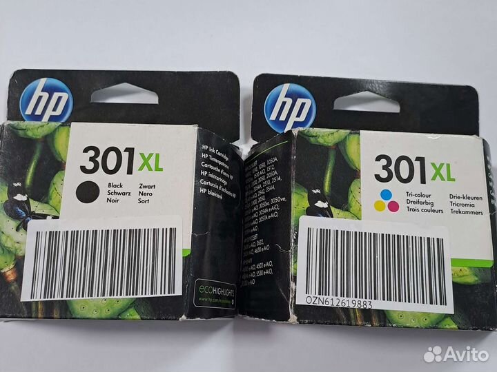 Картридж hp 301 xl Black