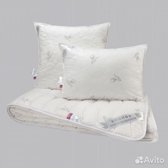 Одеяло хлопок евро 200х220