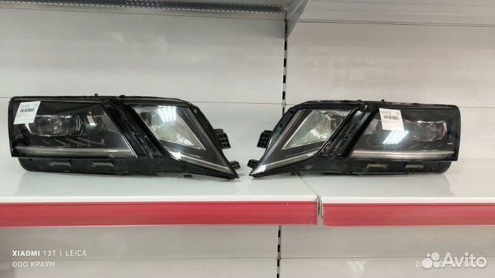 Фара противотуманная передняя правая Skoda Octavia