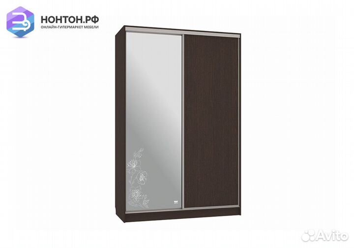 Шкаф-купе Гранд 1-600 Токио венге