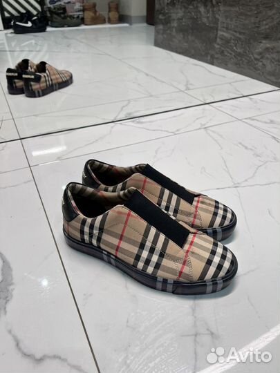 Слипоны burberry