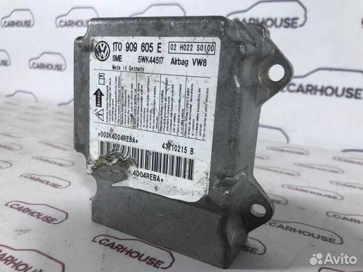 Блок управления аирбаг Volkswagen Touran