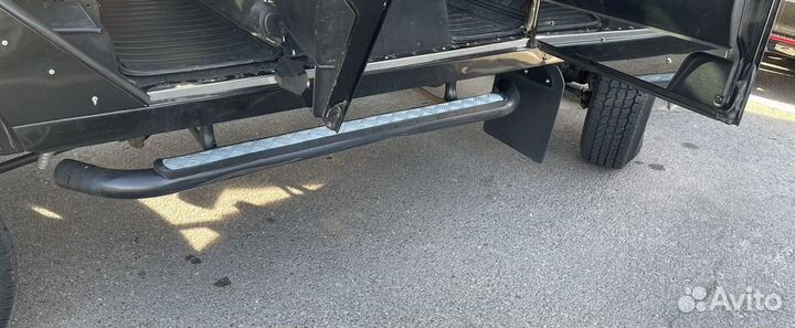 Дверные пороги на Land rover defender 110