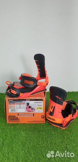 XL размер, крепления для сноуборда Union contact