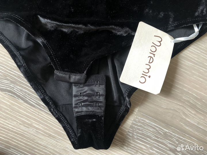 Черное боди женское 42