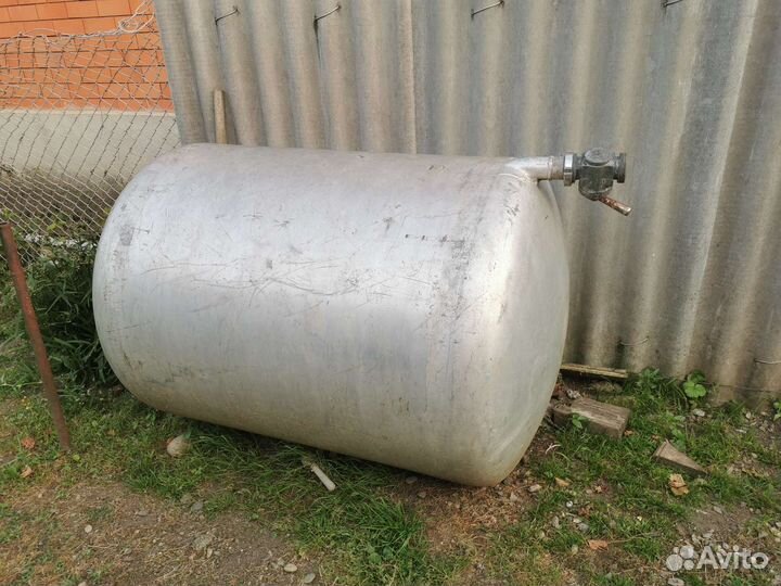 Бочка пищевая алюминиевая