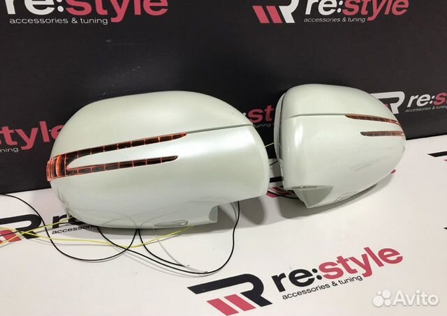 Накладки на зеркала Land Cruiser Prado 120 R412