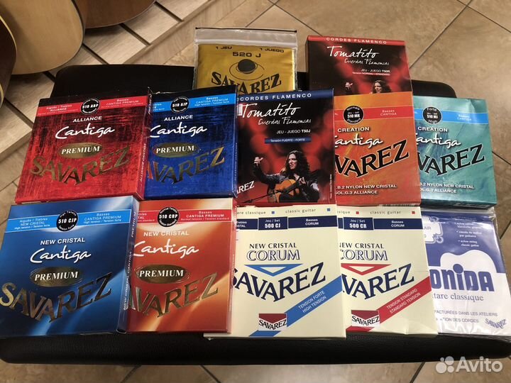 Струны Savarez на классическую гитару (Франция)
