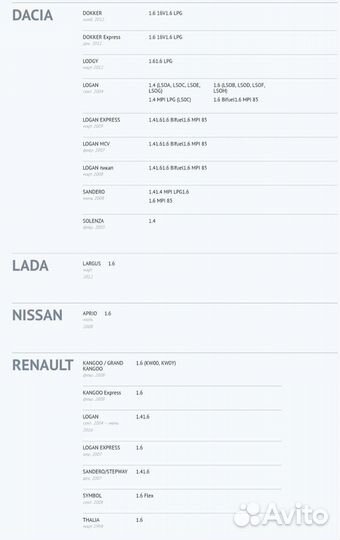Комплект ремня грм Renault Logan 8V/Almera/Ларгус