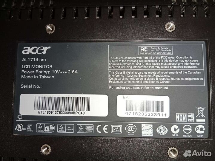Монитор Acer