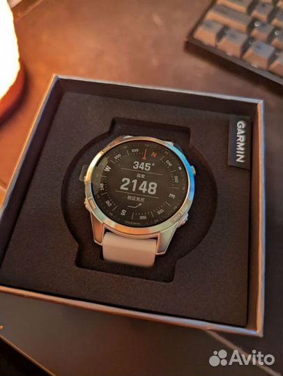 Часы garmin fenix 7s белые новые