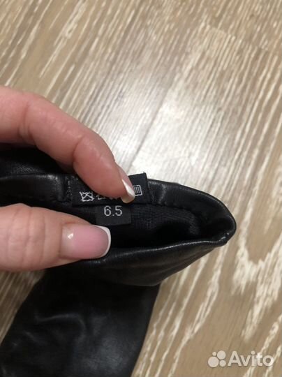 Перчатки женские кожаные 6.5