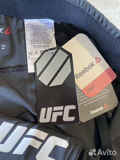 Шорты Rebook UFC для занятий Единоборствами