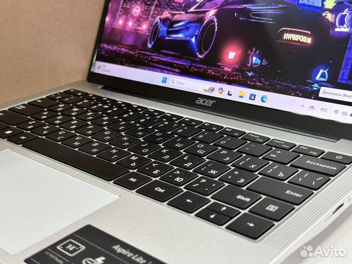 Ноутбук новый acer IPS озу 8gb DDR5