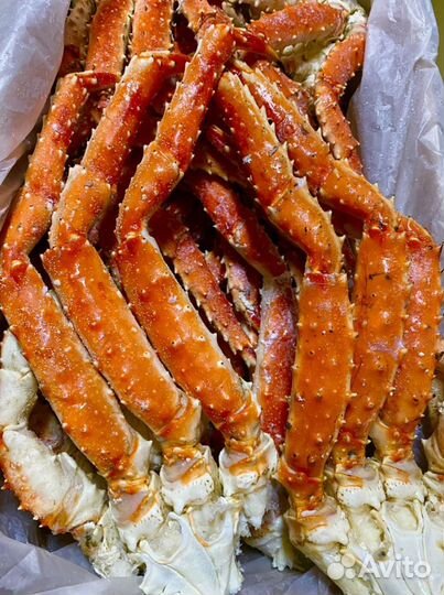 Краб Камчатский Парной Свежий Вкусный