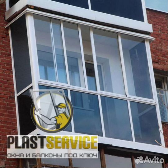 Пластиковые окна, остекление балконов