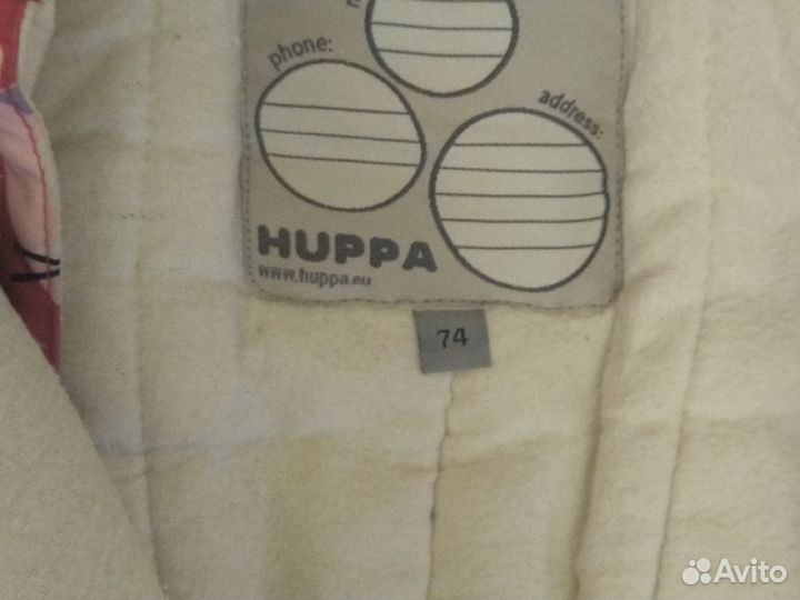 Зимний комбинезон для девочки huppa