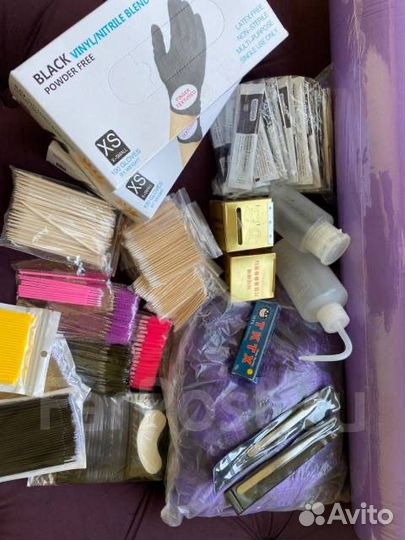 Расходники для наращивания ресниц, перманента