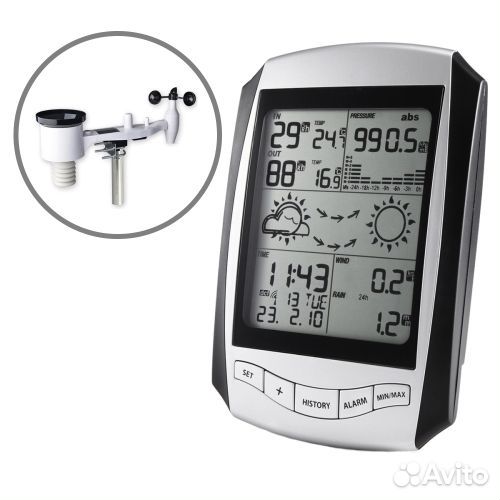 EMS001 Профессиональная метеостанция с беспроводны