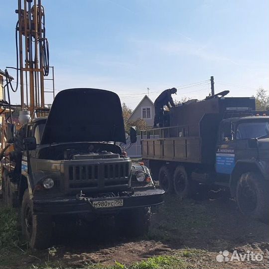 Бурение артезианской скважины