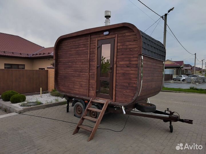Аренда бани Квадро-бочки в Старом Осколе