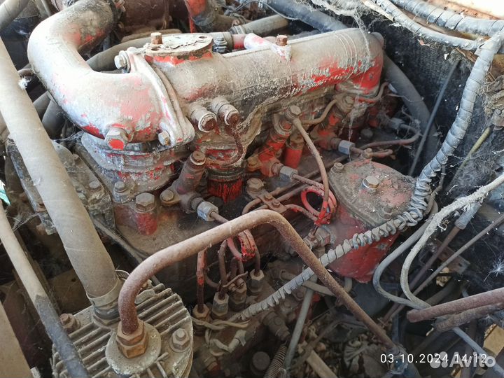 Двигатель и кпп на ЗИЛ 5301 (Бычек)