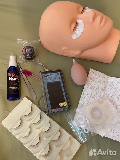 Тренировочный набор Для наращивания ресниц