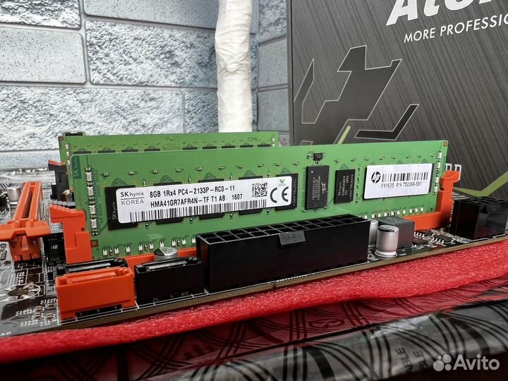 Комплект lga 2011 Xeon e5 2670 v3+16GB Ozu Hynix