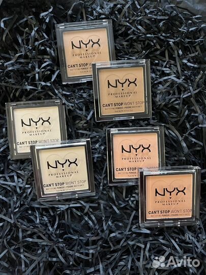 Матирующая пудра NYX новая