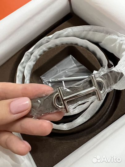 Ремень Hermes женский натуральная кожа