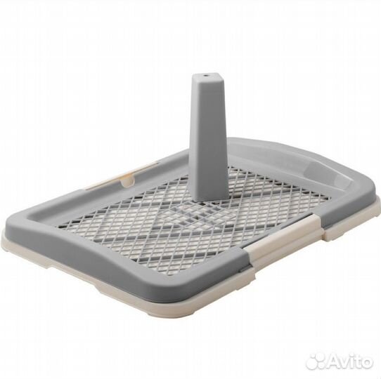 Лоток для собак со столбиком