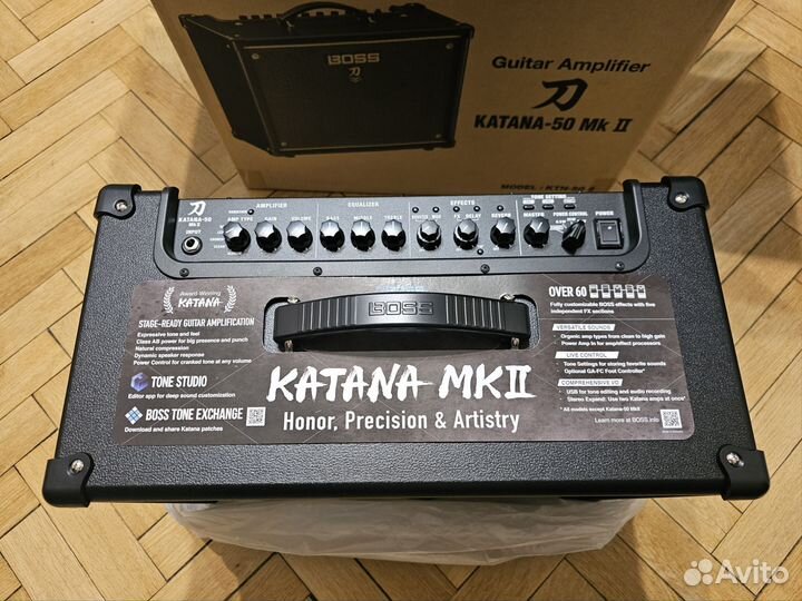 Гитарный комбоусилитель Boss katana 50 mkii