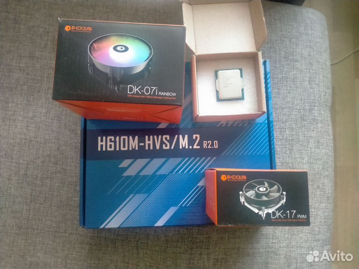 Комплект материнской платы с процессором i3 12100f