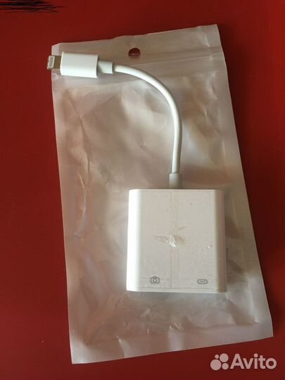iPhone OTG Lightning USB адаптер переходник