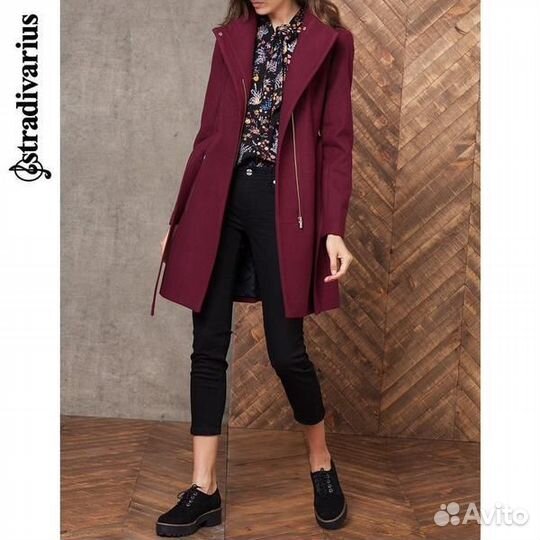 Пальто деми Stradivarius раз L