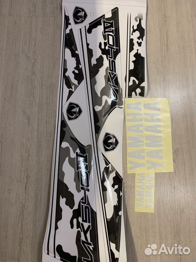 Наклейки на снегоход Yamaha 540 4