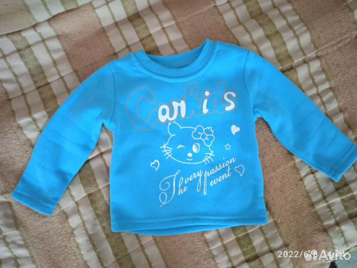 Костюм тройка для девочки 86