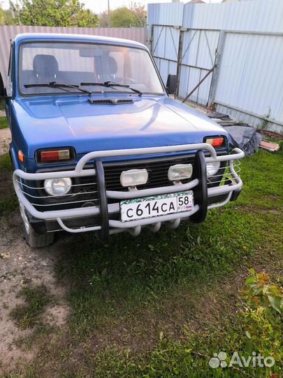 Кенгурятник на ниву