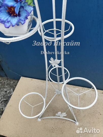 Подставка для цветов пц 7 Башня (7 плошек)