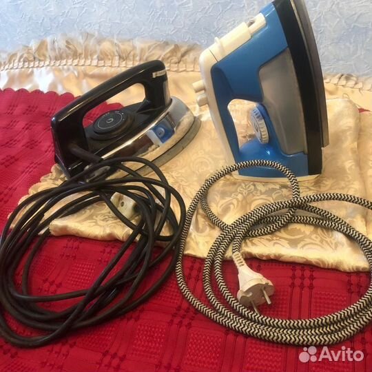 Утюг 1 синий